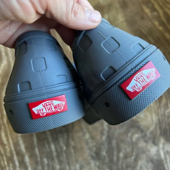 Vans Trek Slip-On Pewter Gray Breathable Easy Clean Water Shoes Durable Size 12 - Picture 5 of 6